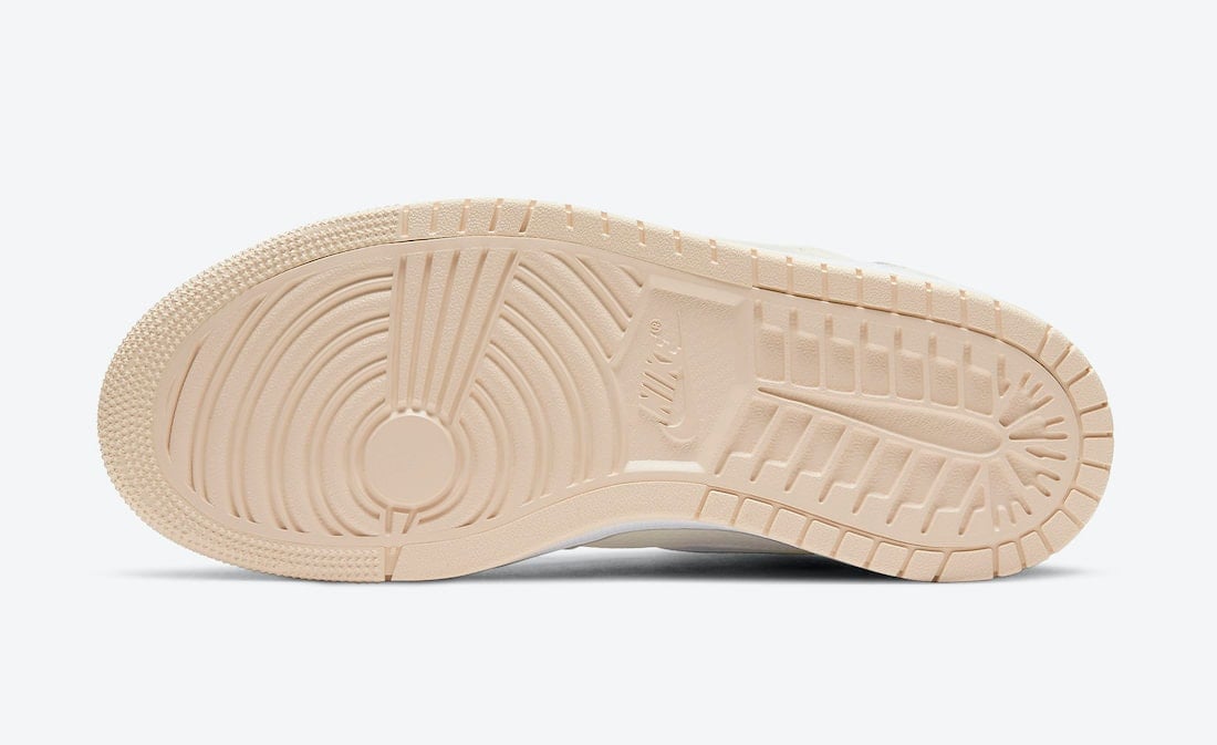 Air Jordan 1 Zoom Comfort Dropping in Sail and Pearl