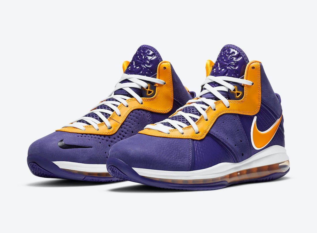 Nike LeBron 8 Qs Lakers