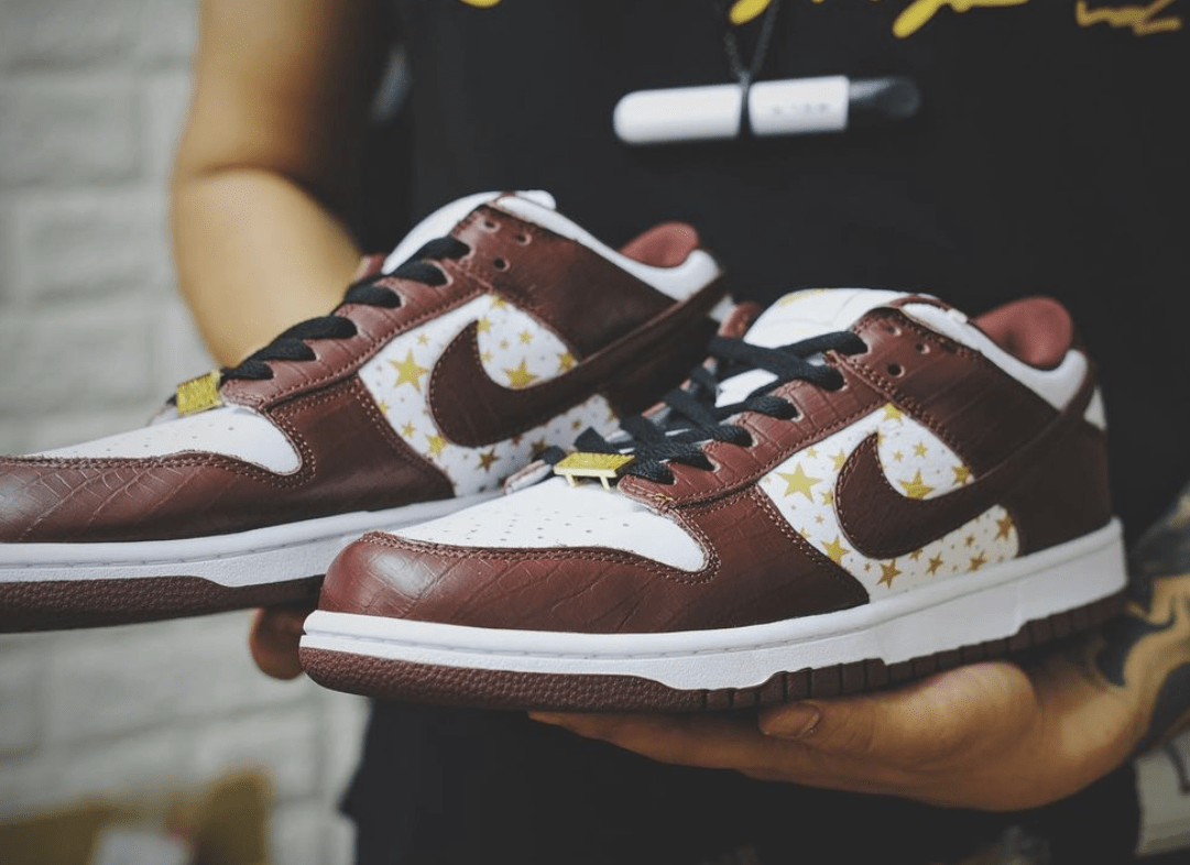 Supreme Nike SB Dunk Low Barkroot Brown Release Date DH3228-103