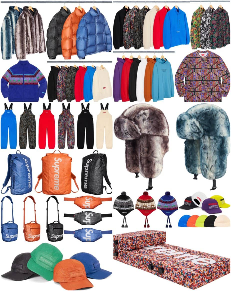 Supreme FW20 Week 14 Droplist
