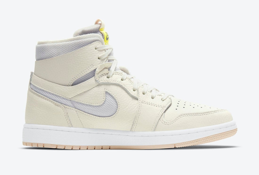 Air Jordan 1 Zoom Comfort Dropping in Sail and Pearl