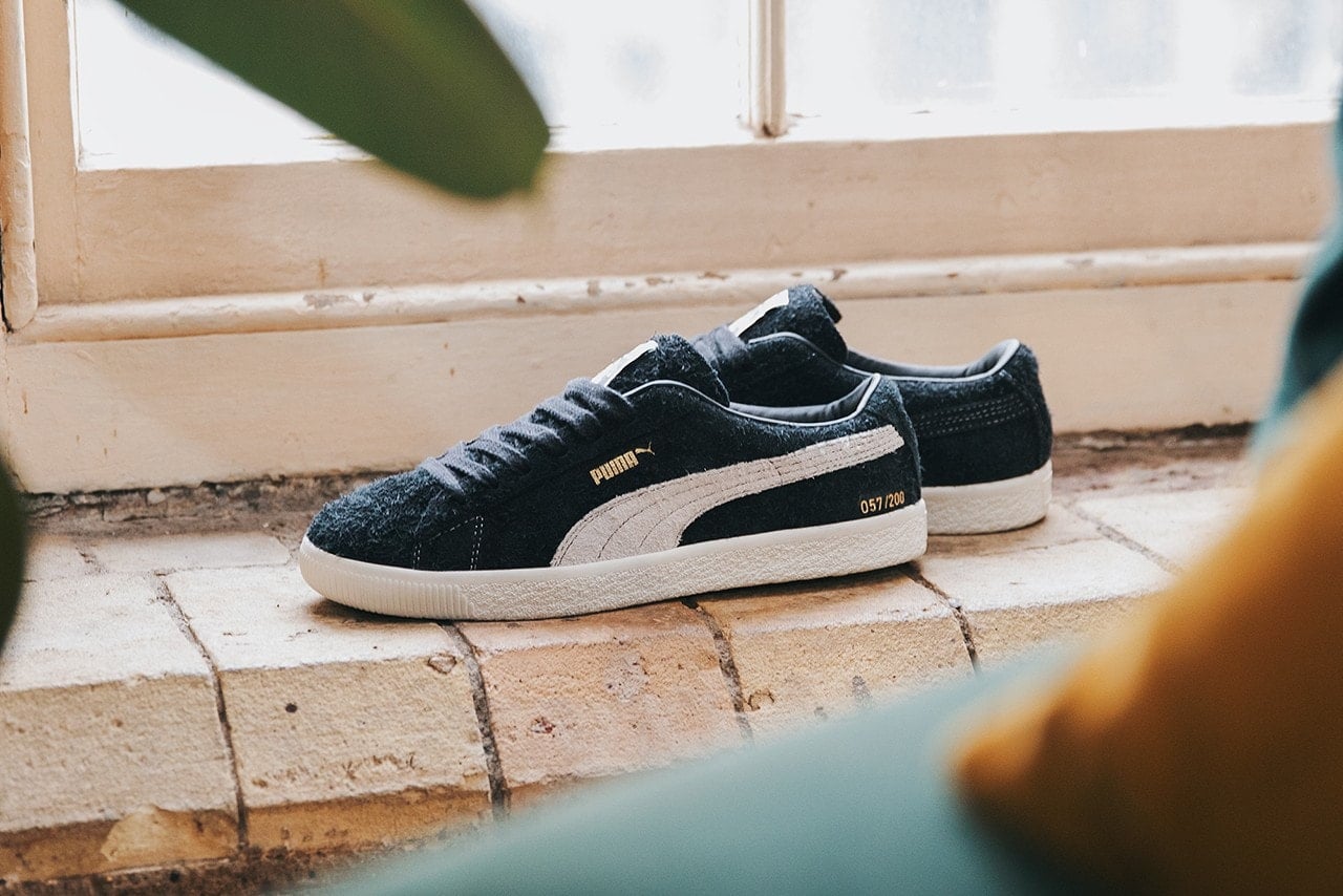 Footpatrol Puma Suede Black White Details