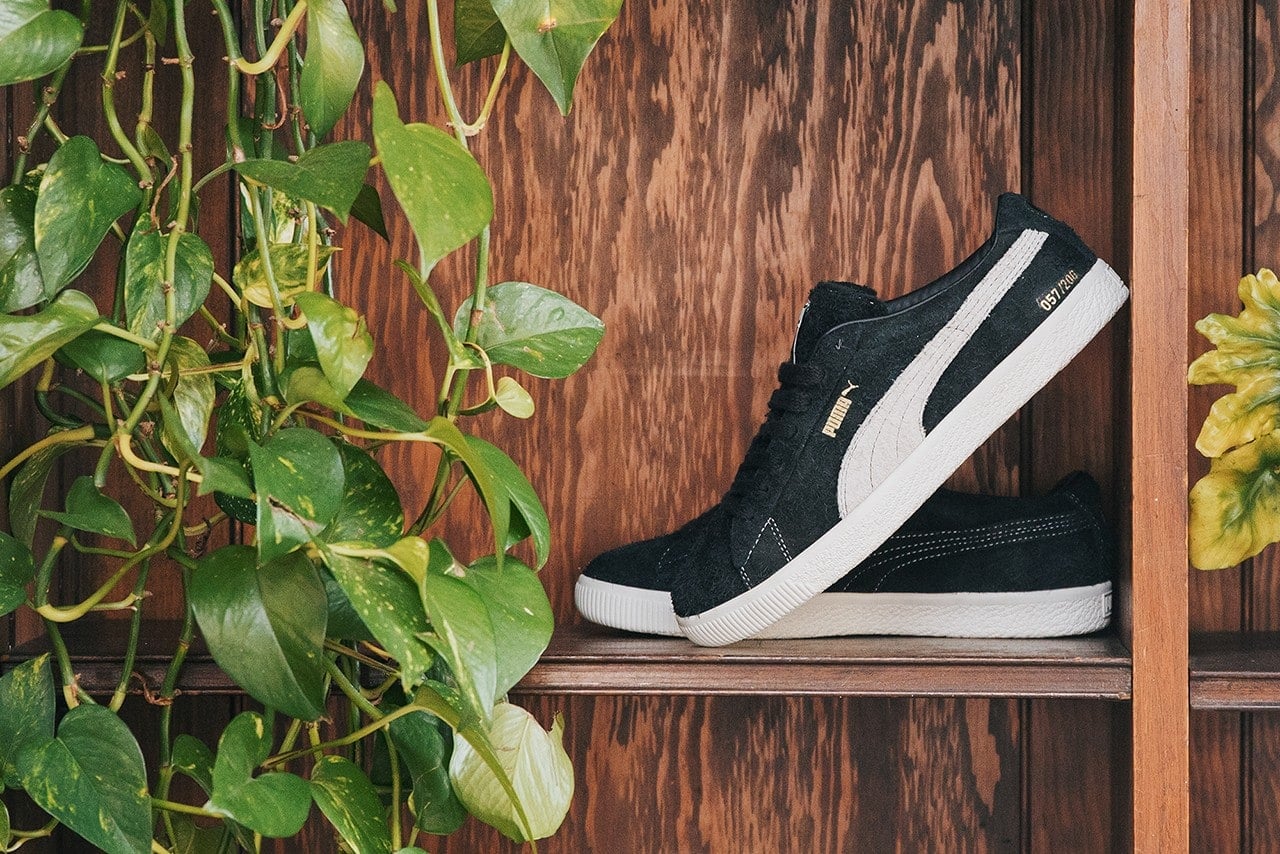 Footpatrol Puma Suede Black White Details