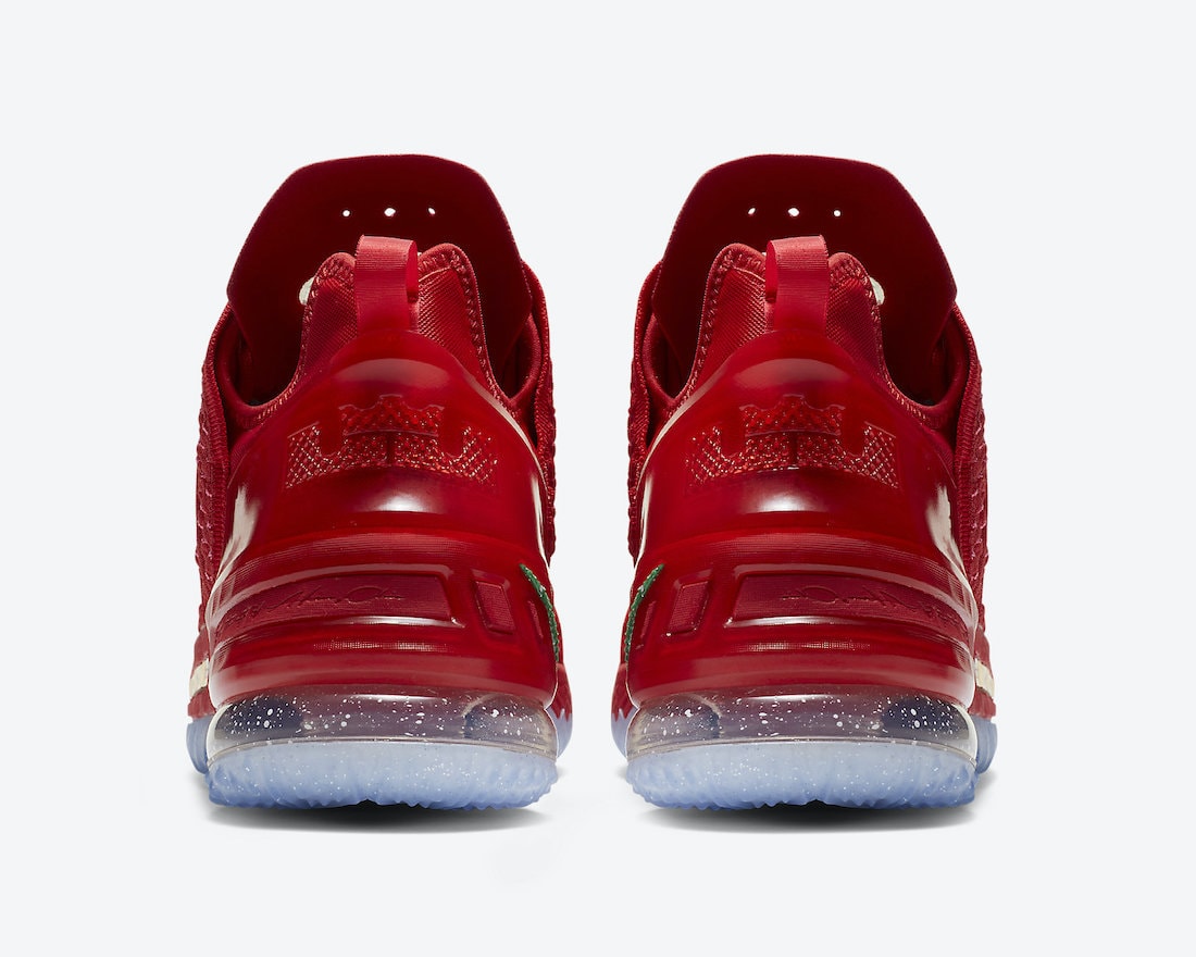 Nike LeBron 18 "X-Mas in LA" Drops Before Years End