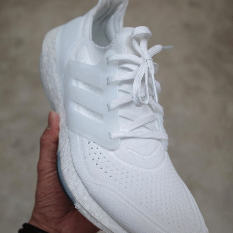 adidas Ultra Boost 21 Available in "Cloud White"