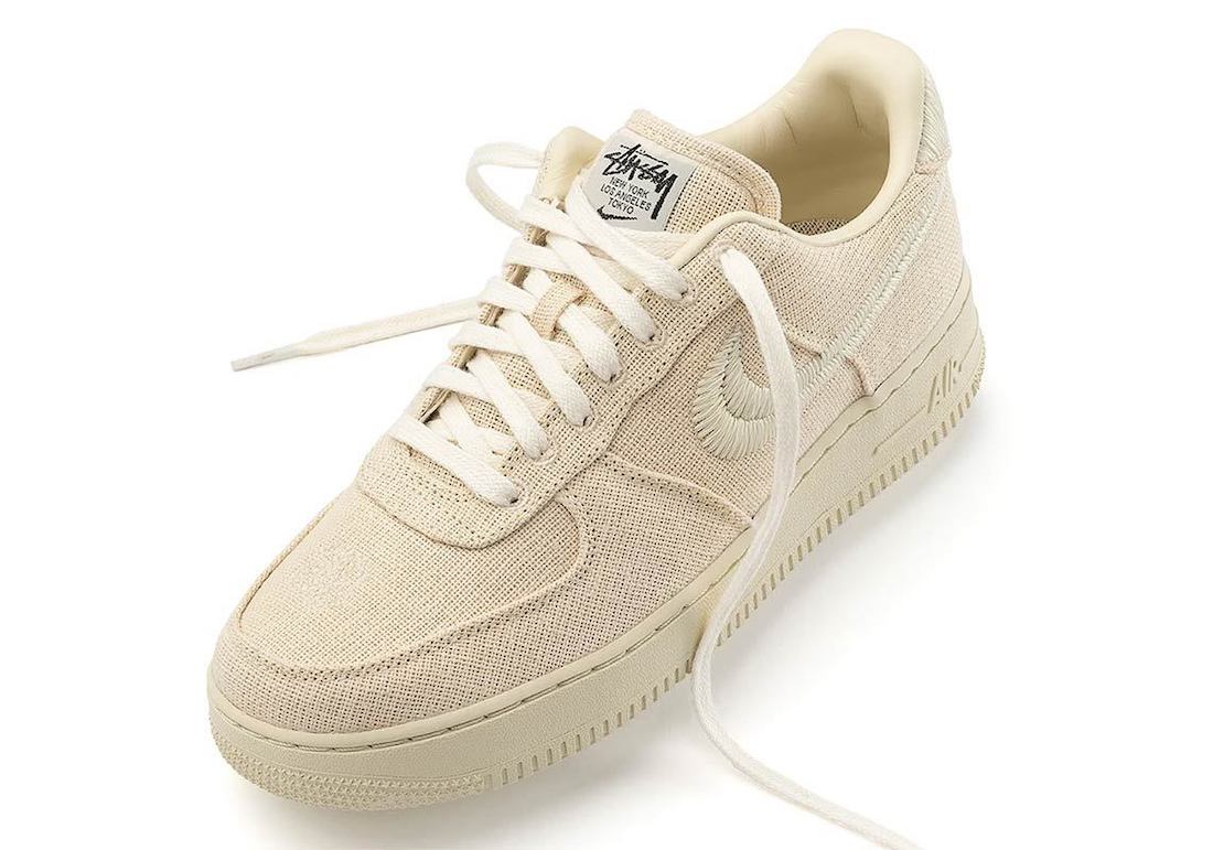 Stussy Nike Air Force 1 Low Fossil