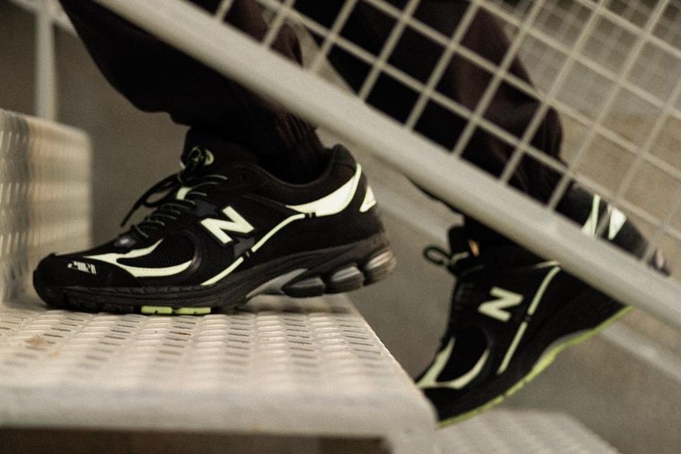 RandomEvent and UNIK Apply GLow in the Dark Uppers to New Balance's 2002R