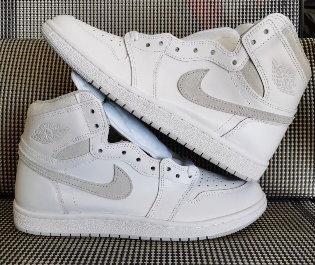 Air Jordan 1 High 85 Neutral Grey BQ4422-100 2021