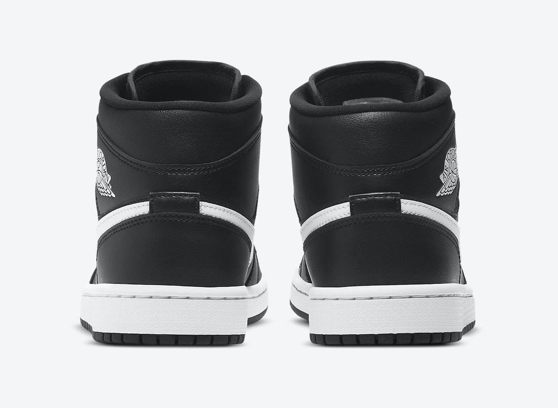 Air Jordan 1 Mid WMNS "Black/White"