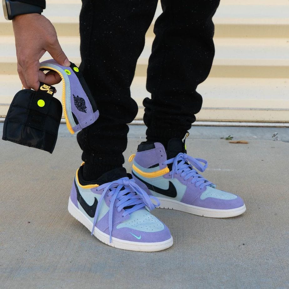 Air Jordan 1 Switch Purple Pulse