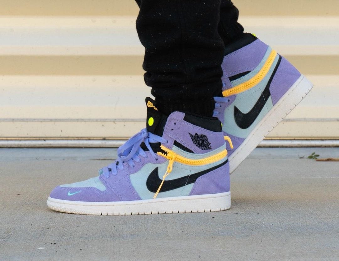 Air Jordan 1 Switch Purple Pulse