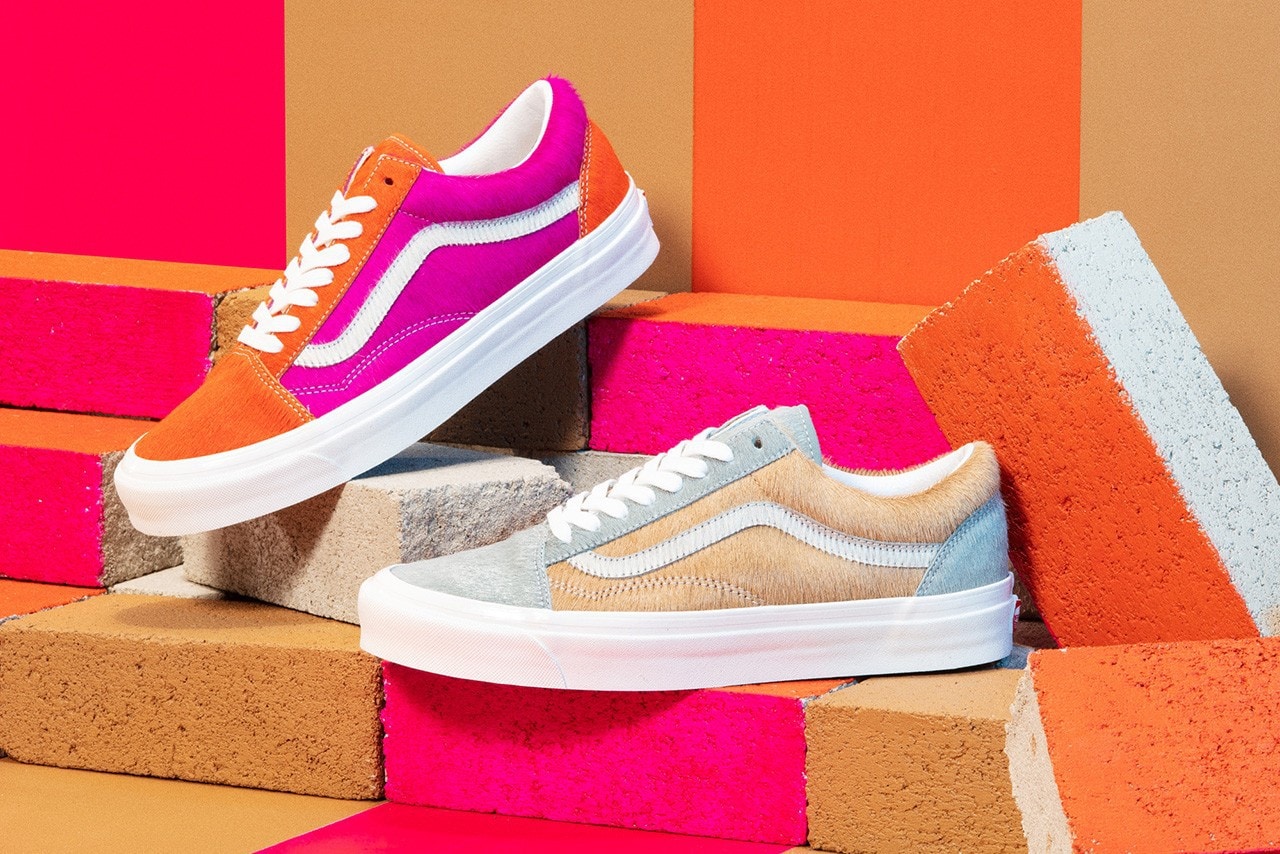 Vans Anaheim Factory Collection Lux Color Block Pony Hair