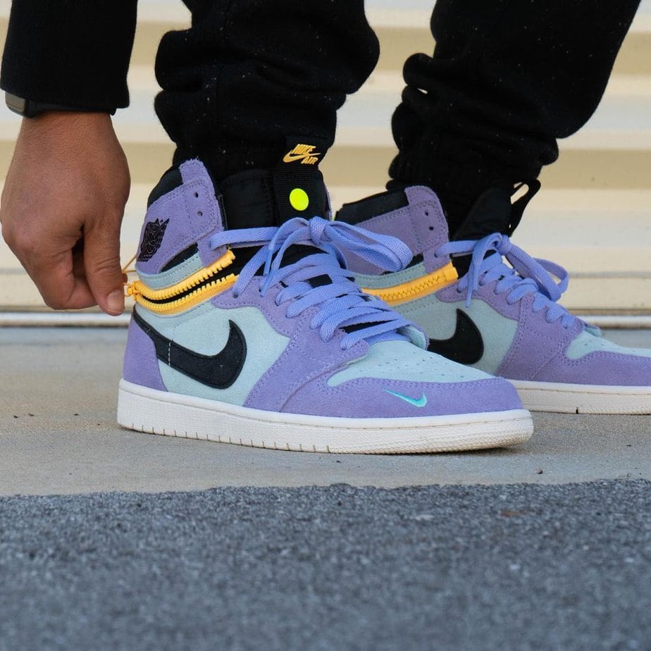 Air Jordan 1 Switch Purple Pulse