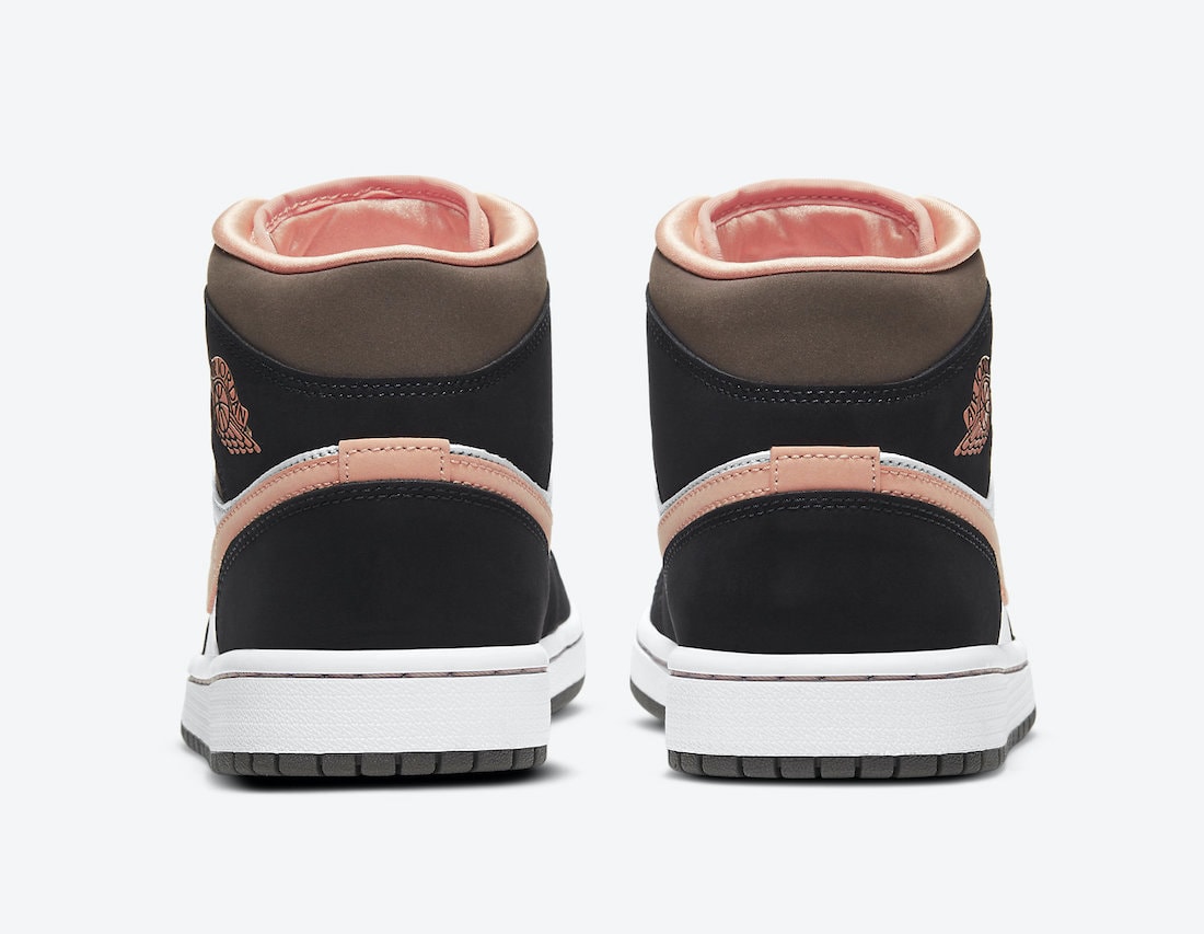 Air Jordan 1 Mid Dropping in Mocha and Pink