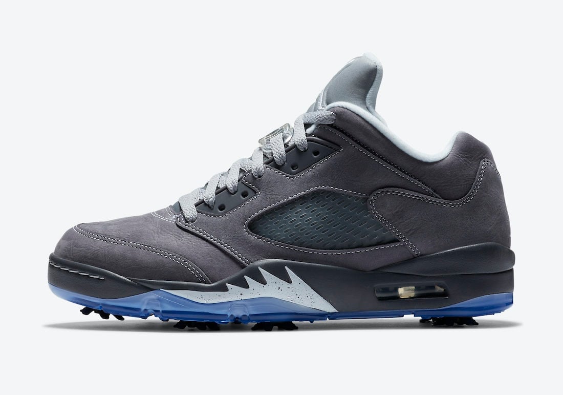 Air Jordan 5 Low Golf Dropping in the "Wolf Grey" Colorway