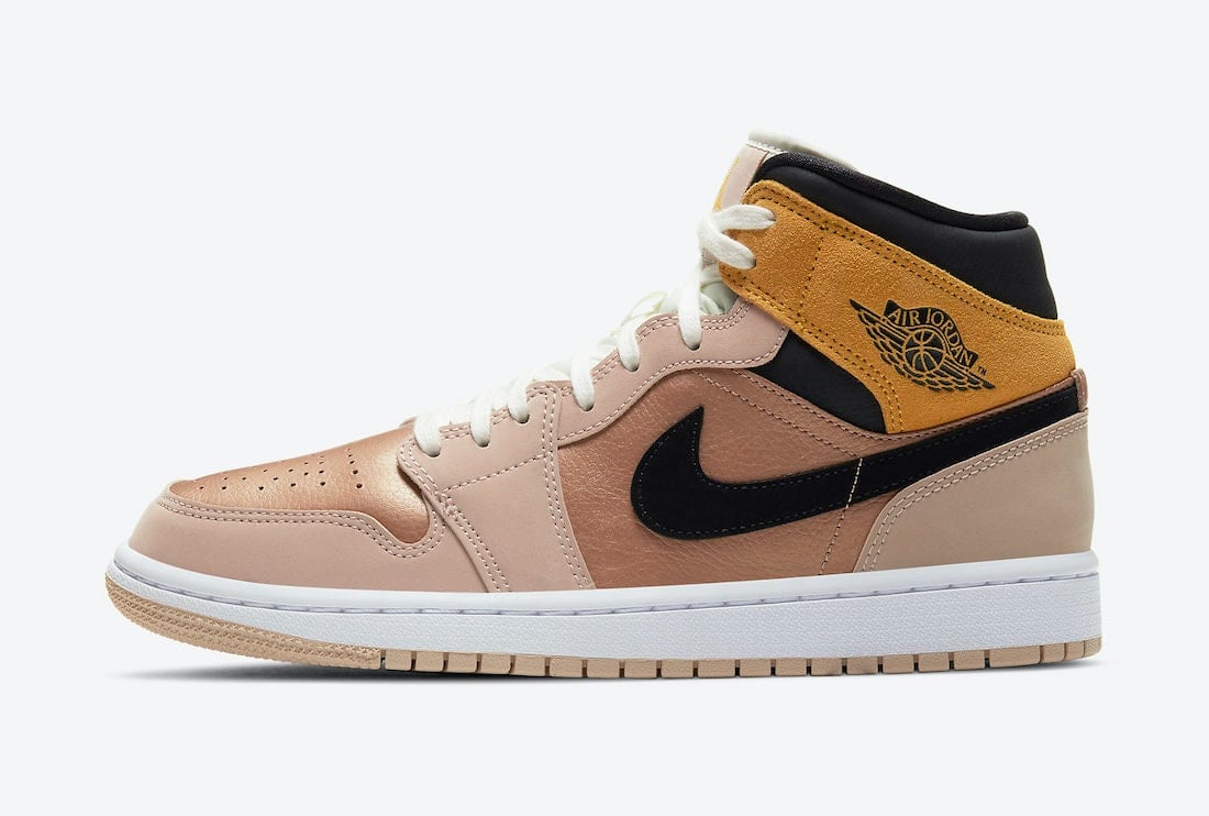Air Jordan 1 Mid SE Goes Neutral with the "Particle Beige" Colorway