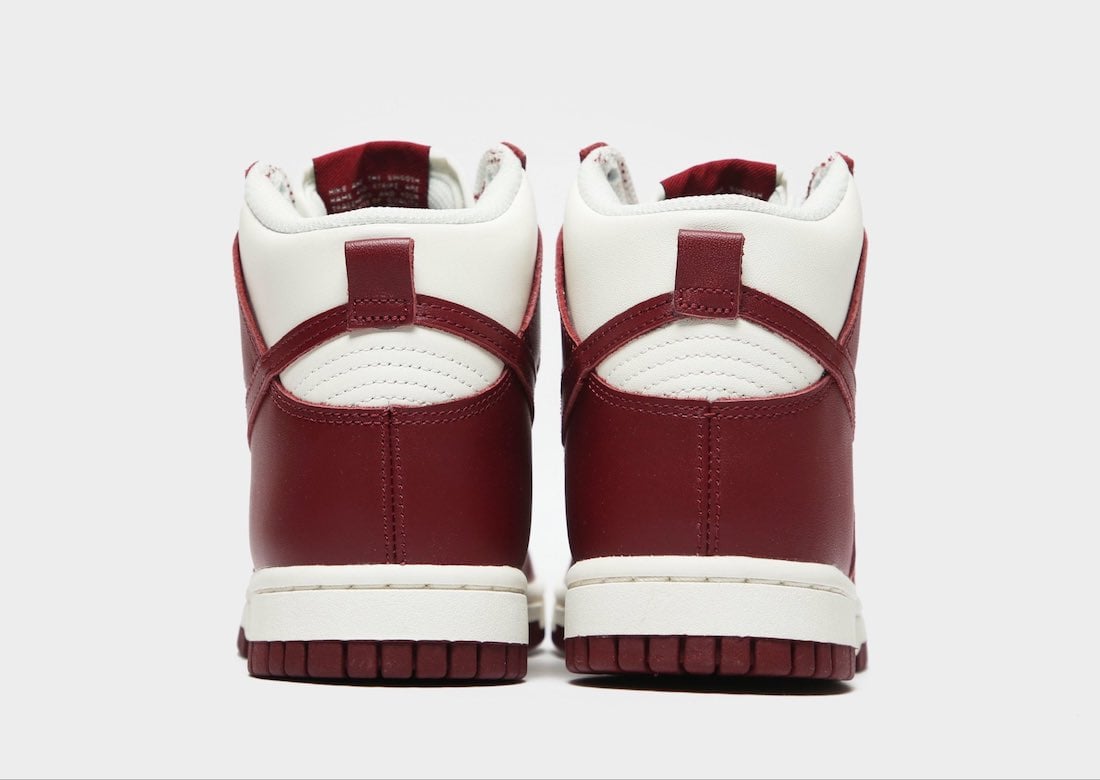 Official Look at the Nike Dunk High "Team Red"
