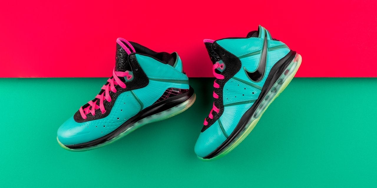 Nike LeBron 8 South Beach 2021