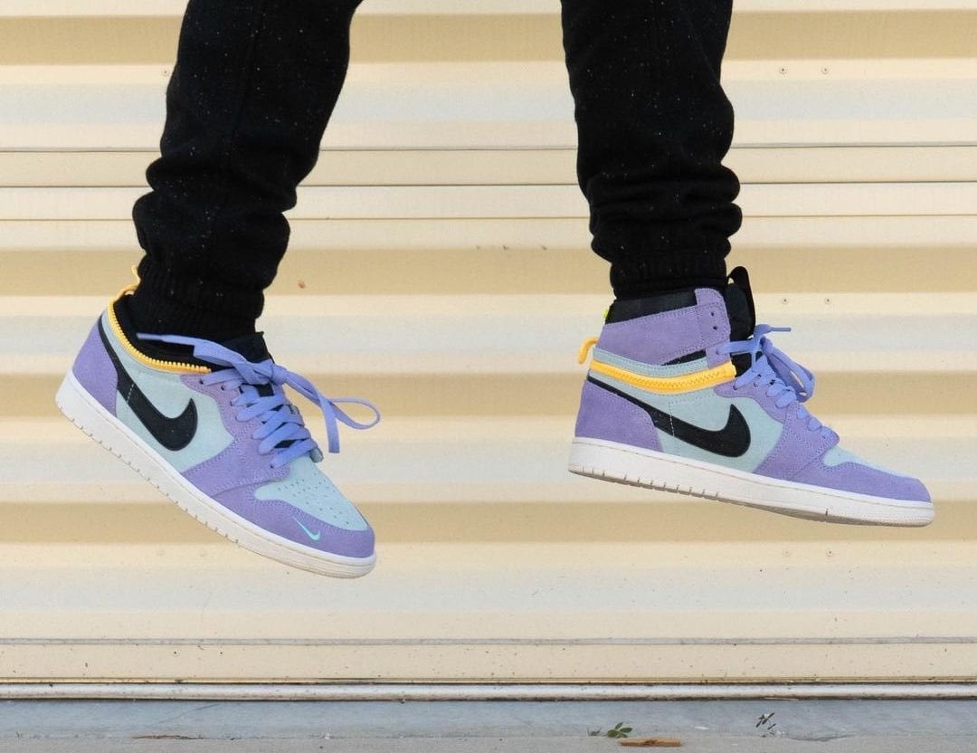 Air Jordan 1 Switch Purple Pulse