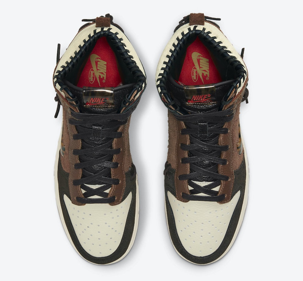 Official Images of the Bodega x Nike Dunk Hi "Fauna Brown"