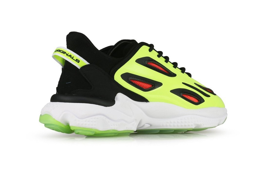 adidas Originals Ozweego Celox Core Black Solar Yellow Red H68622