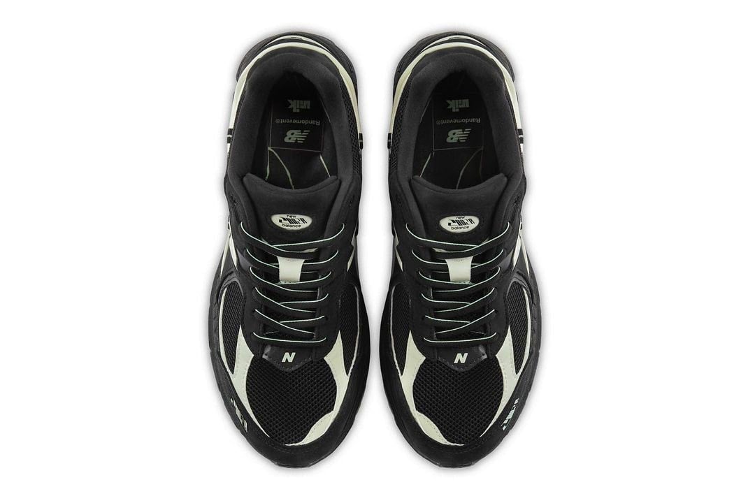 RandomEvent and UNIK Apply GLow in the Dark Uppers to New Balance's 2002R