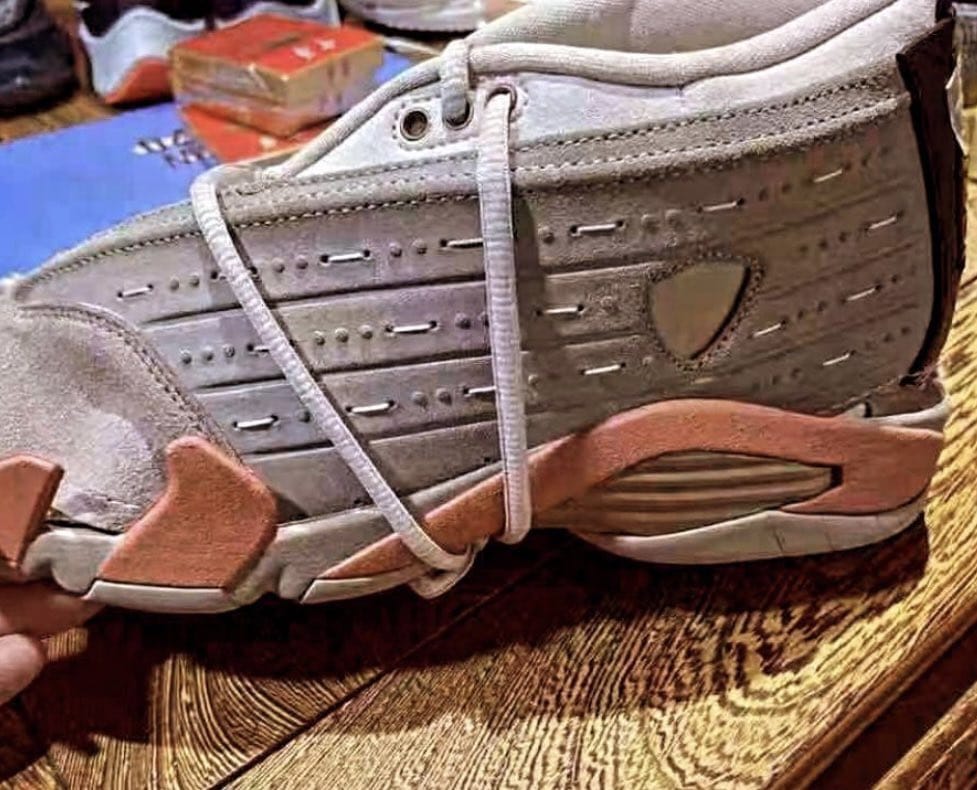 CLOT Air Jordan 14 Low Sepia Stone DC9857-200