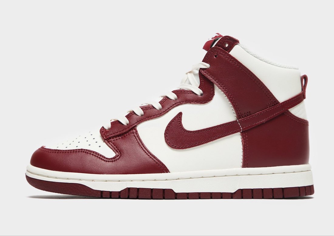 Official Look at the Nike Dunk High "Team Red"