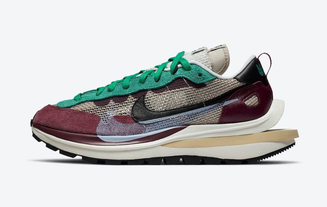 Sacai x Nike VaporWaffle “Villain Red” Official Images