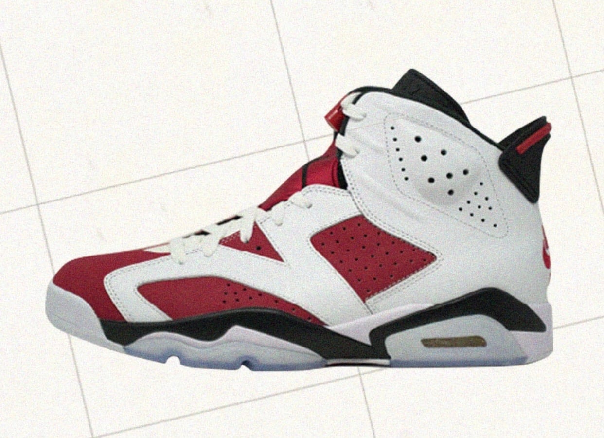 2021 Air Jordan 6 Carmine CT8529-106