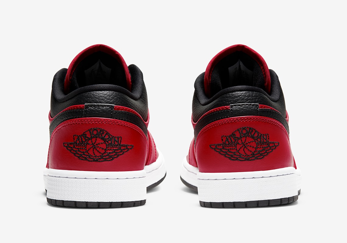 Air Jordan 1 Low "Banned" Calls for Tumbled Leather