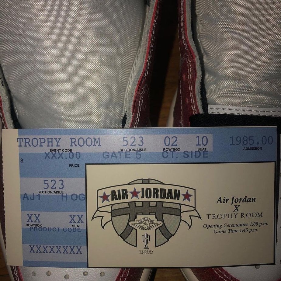Trophy Room x Air Jordan 1 High Raffle Goes Live February 10th