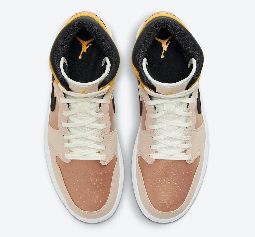Air Jordan 1 Mid SE Goes Neutral with the "Particle Beige" Colorway
