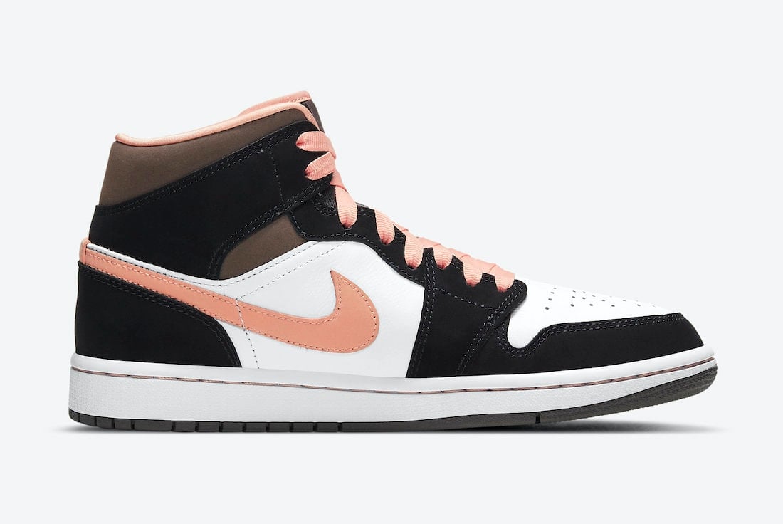 Air Jordan 1 Mid Dropping in Mocha and Pink
