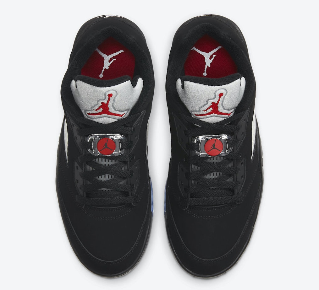 Air Jordan 5 Low Golf "Black Metallic"