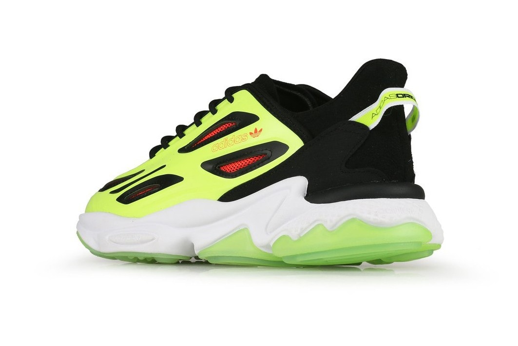 adidas Originals Ozweego Celox Core Black Solar Yellow Red H68622