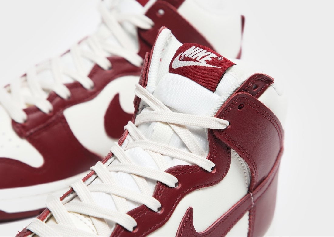 Official Look at the Nike Dunk High "Team Red"