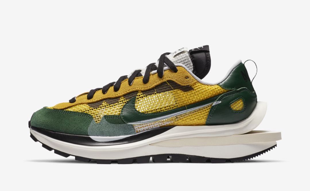 Sacai X Nike Vaporwaffle Tour Yellow