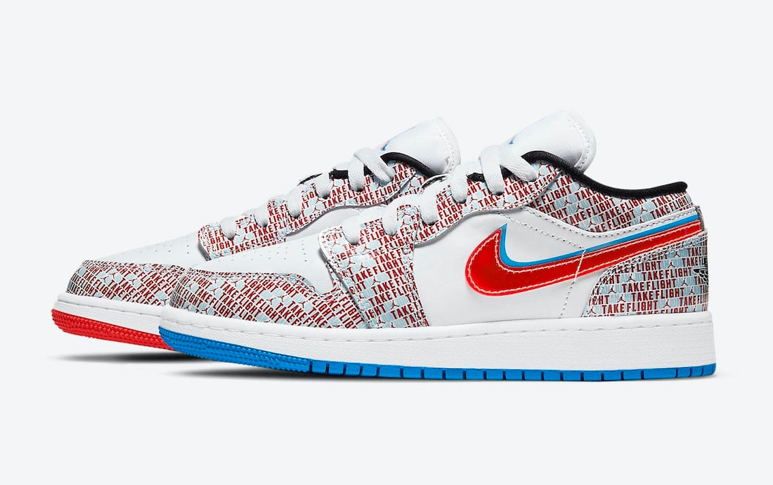 Air Jordan 1 Low "Take Flight" Releasing with 3D Glasses
