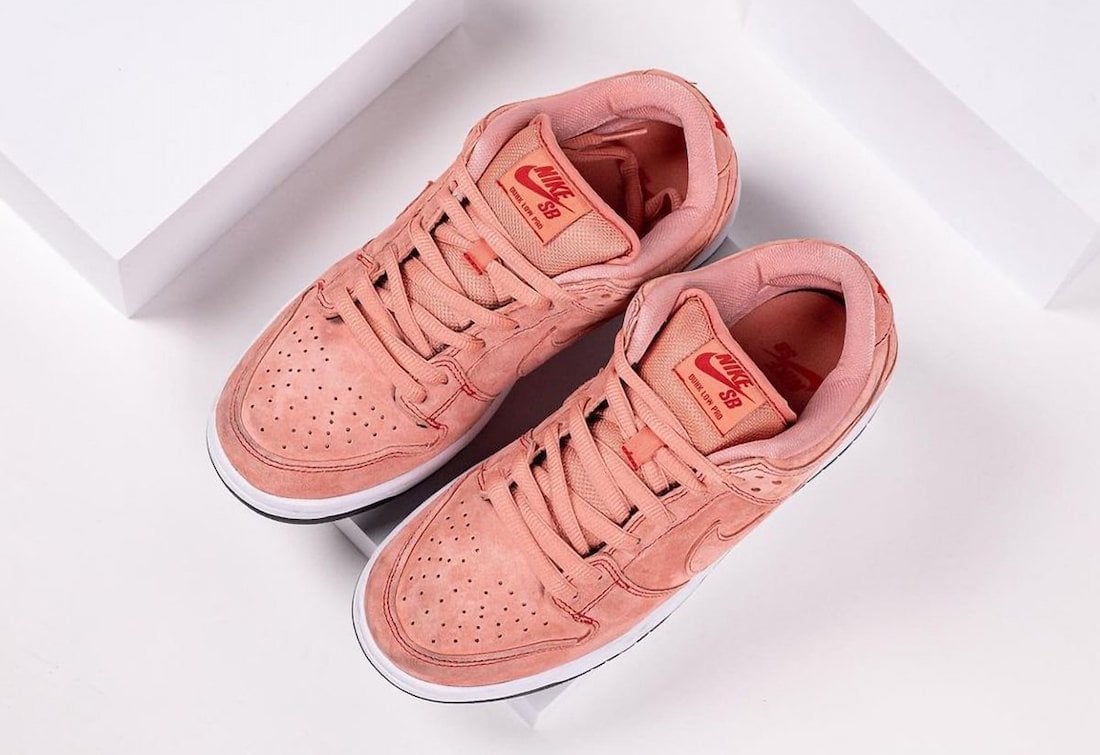 Official Look at the Nike SB Dunk Low "Pink Pig"