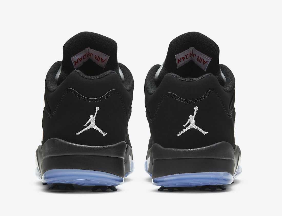 Air Jordan 5 Low Golf "Black Metallic"