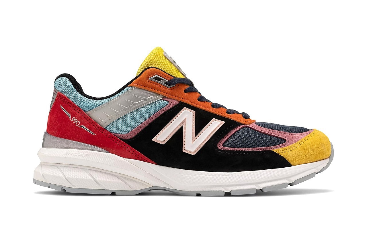 Kawhi Leonard Decorates the New Balance 990v5 in Multicolor Paneling