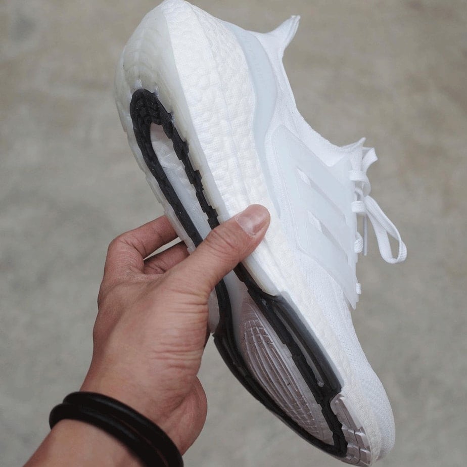 adidas Ultra Boost 21 Available in "Cloud White"