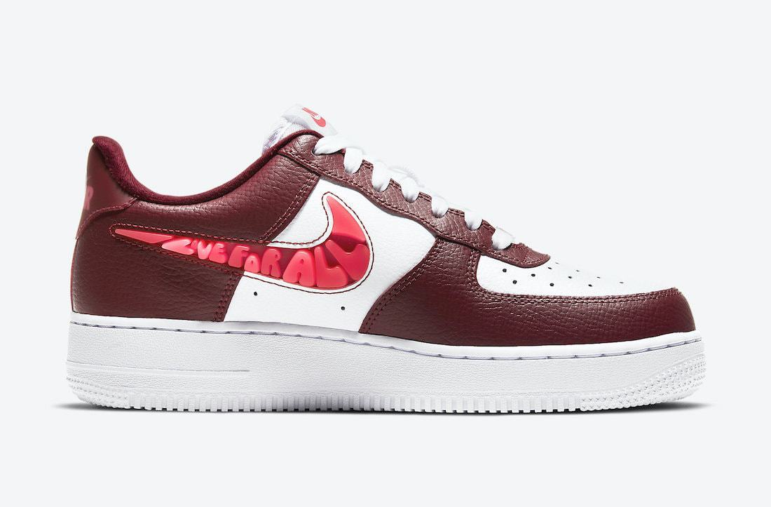 Official Images of the Nike Air Force 1 Low "Love For All"