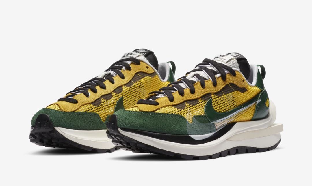 Sacai X Nike Vaporwaffle Tour Yellow