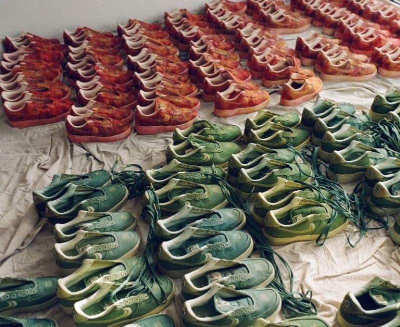 Stussy X Nike Air Force 1 Hand Dyed