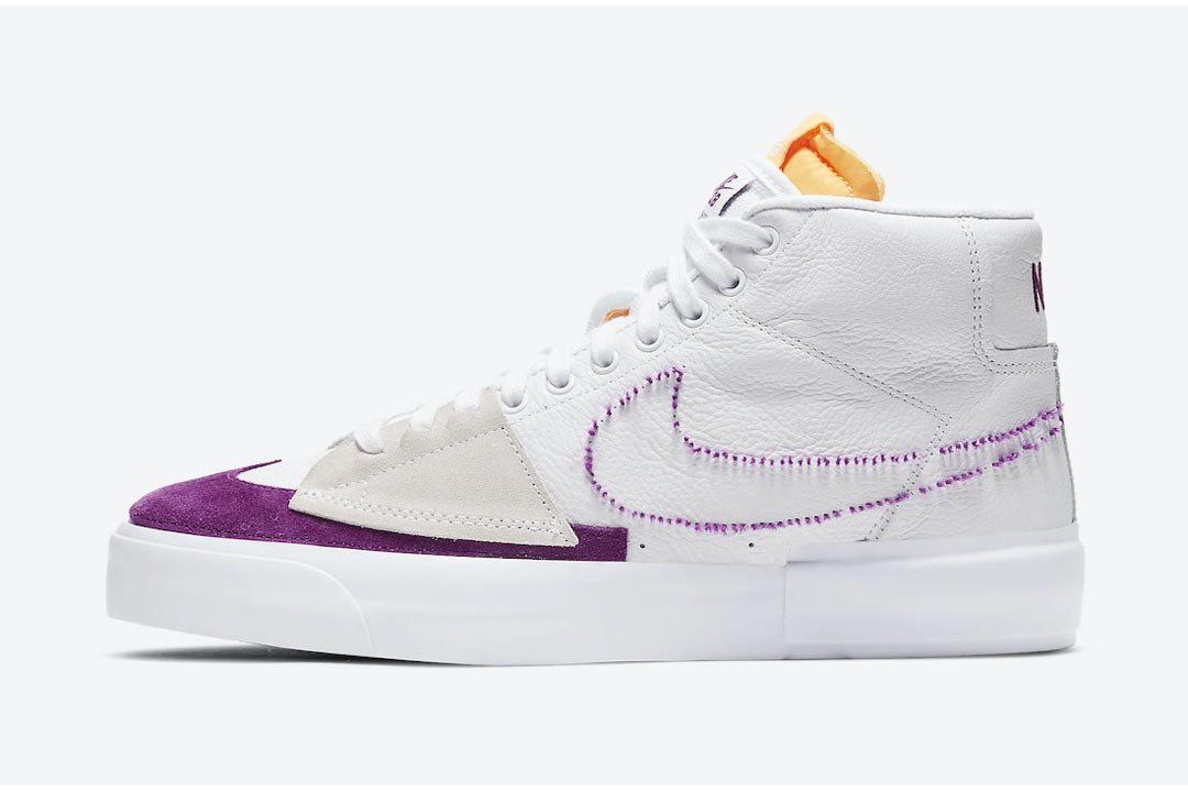 Nike SB Blazer Mid Opts For a Lakers Theme