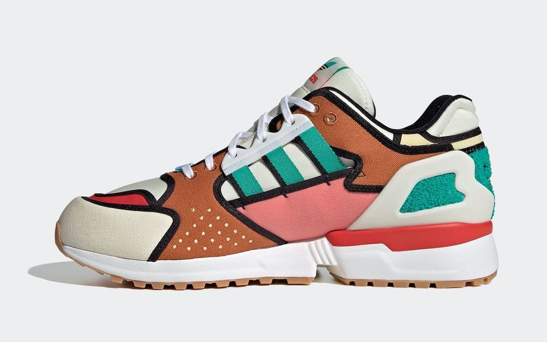 Simpsons adidas Zx 10000 Krusty Burger H05783