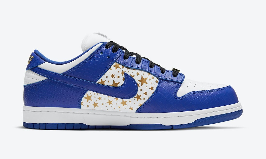 Supreme x Nike SB Dunk Low "Hyper Blue"