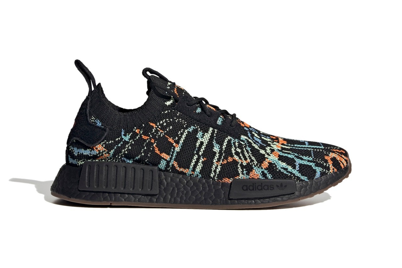 adidas Originals Nmd R1 Primeknit Shoe Core Black Gum G57941